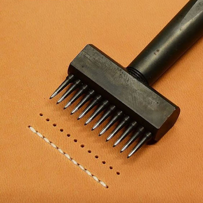 سنبه هشت سر چرم مدل T8+1 مجموعه 2 عددی