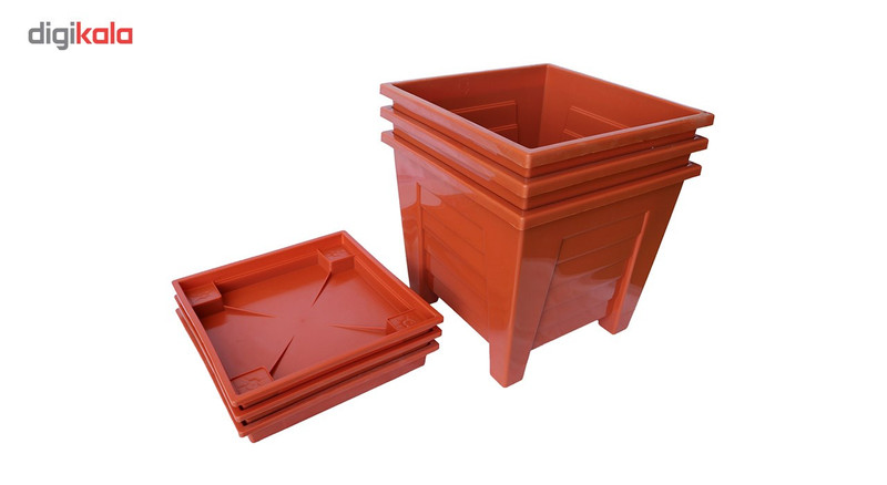 گلدان گلباران مدل 430 مجموعه سه عددی