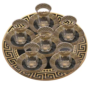 سرویس چای خوری 13 پارچه لاکچری مدل 101
