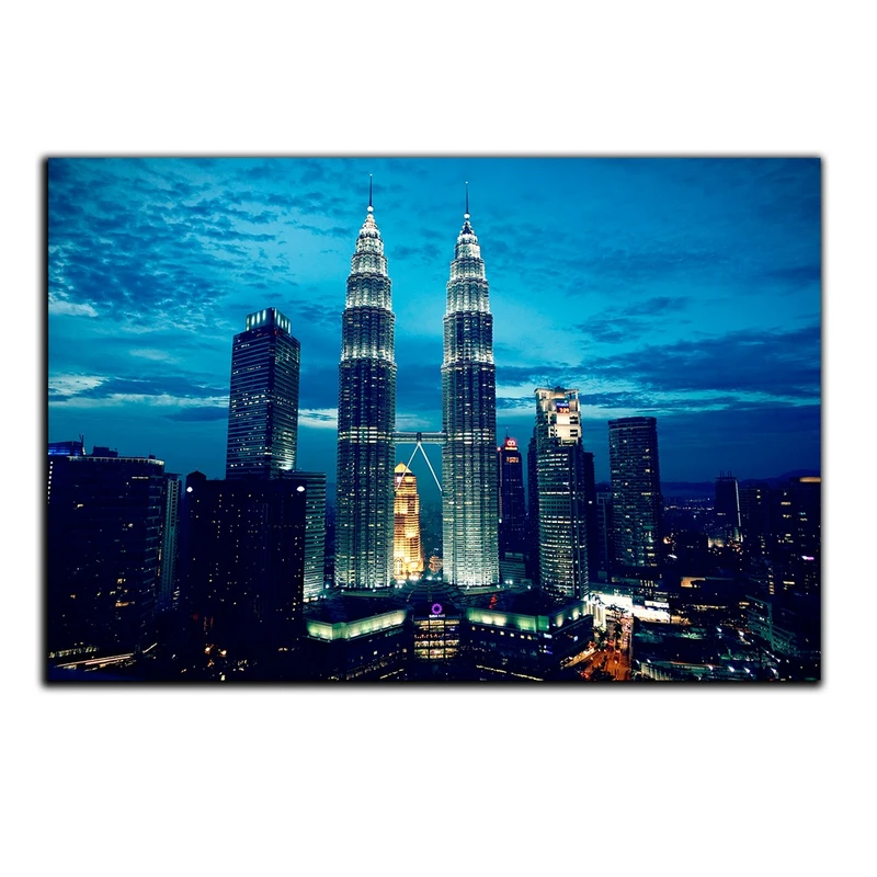 تابلو شاسی بکلیت طرح منظره شهر کوالالامپور مدل SH-835