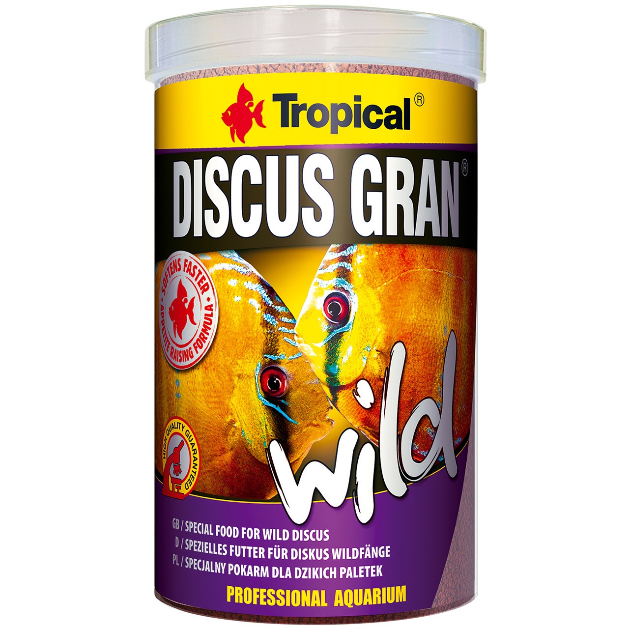 غذای ماهی تروپیکال مدل Discus Gran Wild وزن 110 گرم