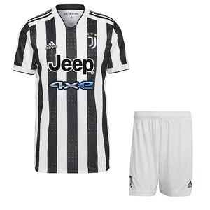 ست تی شرت و شلوارک ورزشی مردانه مدل یوونتوس Home2022