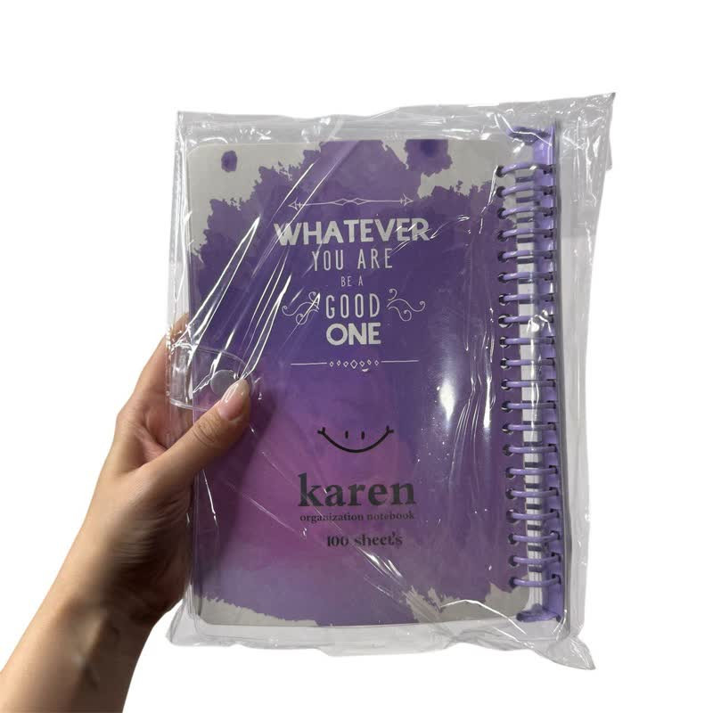 دفتر کلاسوری 100 برگ کارن مدل 1003