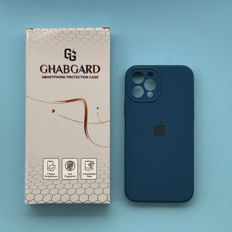  کاور قاب گارد مدل سیلیکونی ساده مناسب برای گوشی موبایل اپل IPhone 12 pro