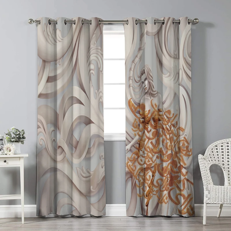 پرده نیروانا مدل pl2569 سایز 280 × 140 سانتی متر