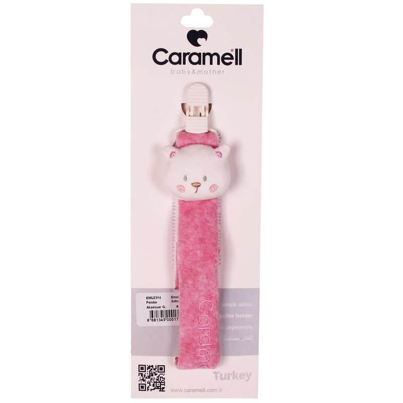 بند پستانک کارامل مدل EMU2314-Pembe