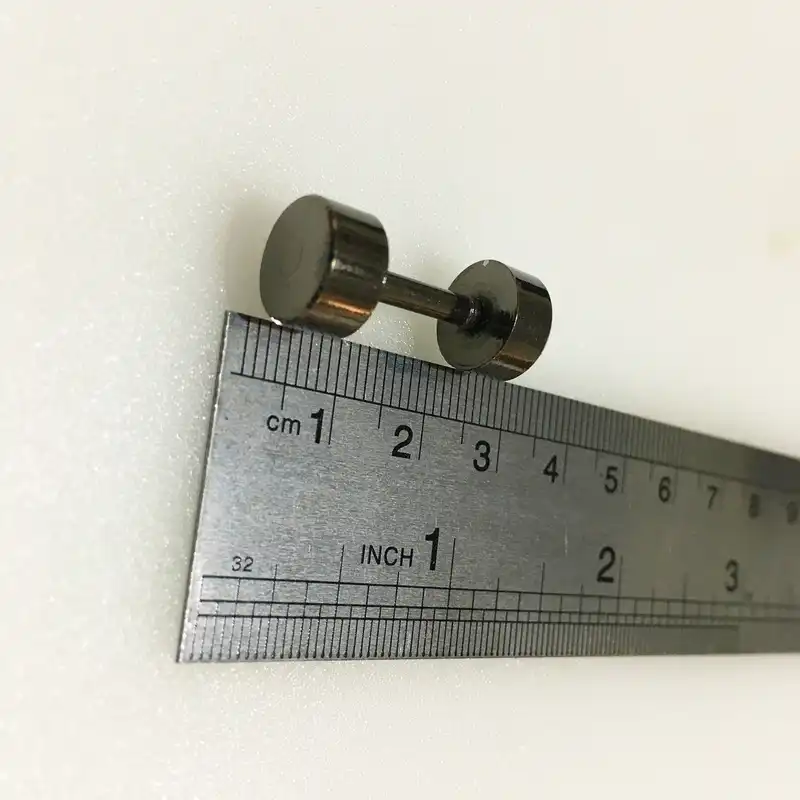 یراق چرم دوزی مدل دنبلی کد Dumble-2x-Blackبسته 2 عددی