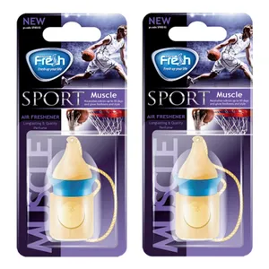 خوشبوکننده خودرو فرش وی مدل Wood Sport Muscel -بسته 2 عددی