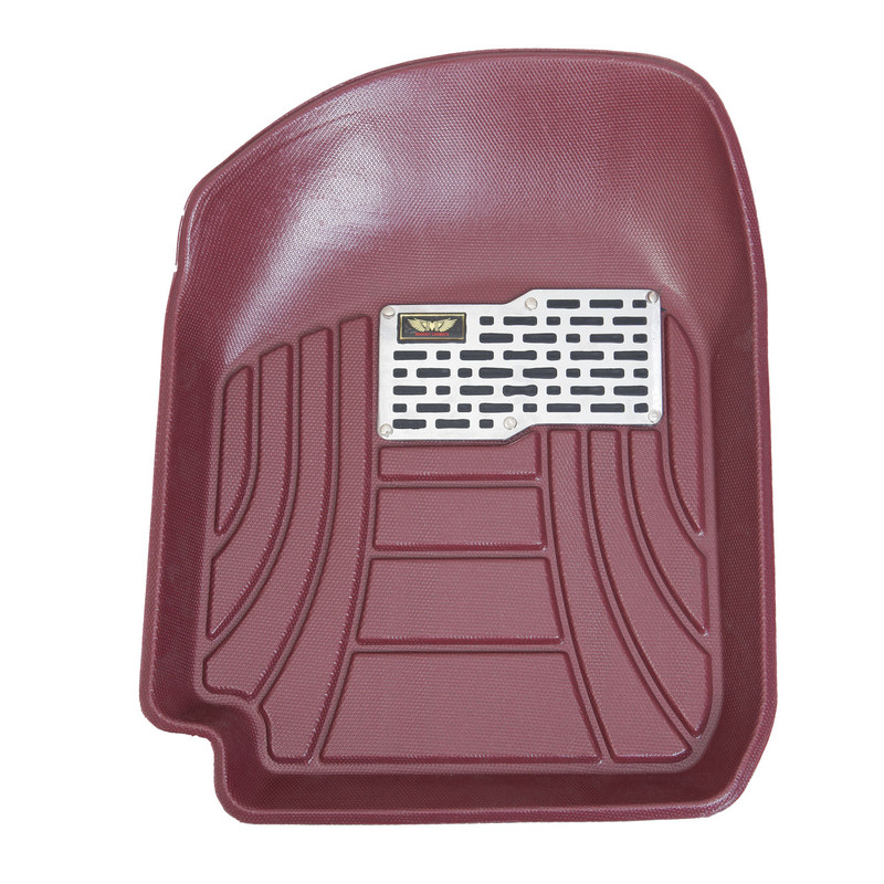 کفپوش سه بعدی خودرو ماهوت مدل لب برگردان مناسب برای پراید 111