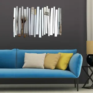 Decowall A129 Plexiglas Mirror 21 Pieces