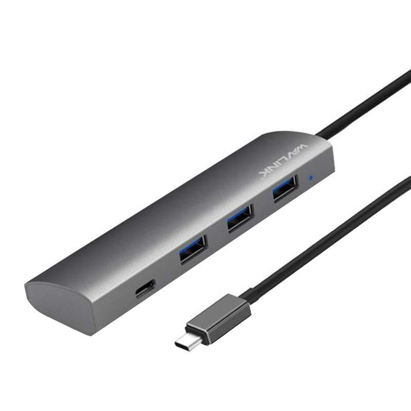 هاب4 پورت USB-C به همراه Power Delivery ویولینک مدل WL-UH3047C1 هاب4 پورت USB-C به همراه Power Delivery ویولینک مدل WL-UH3047C1