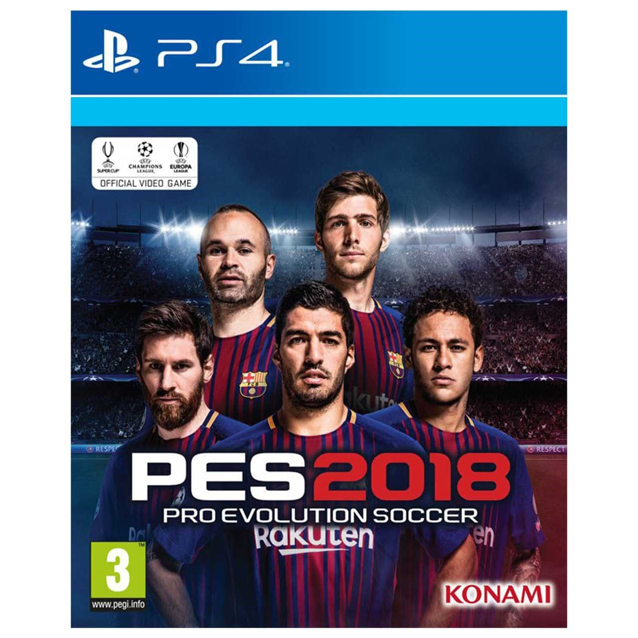 بازی PES 2018 مخصوص PS4