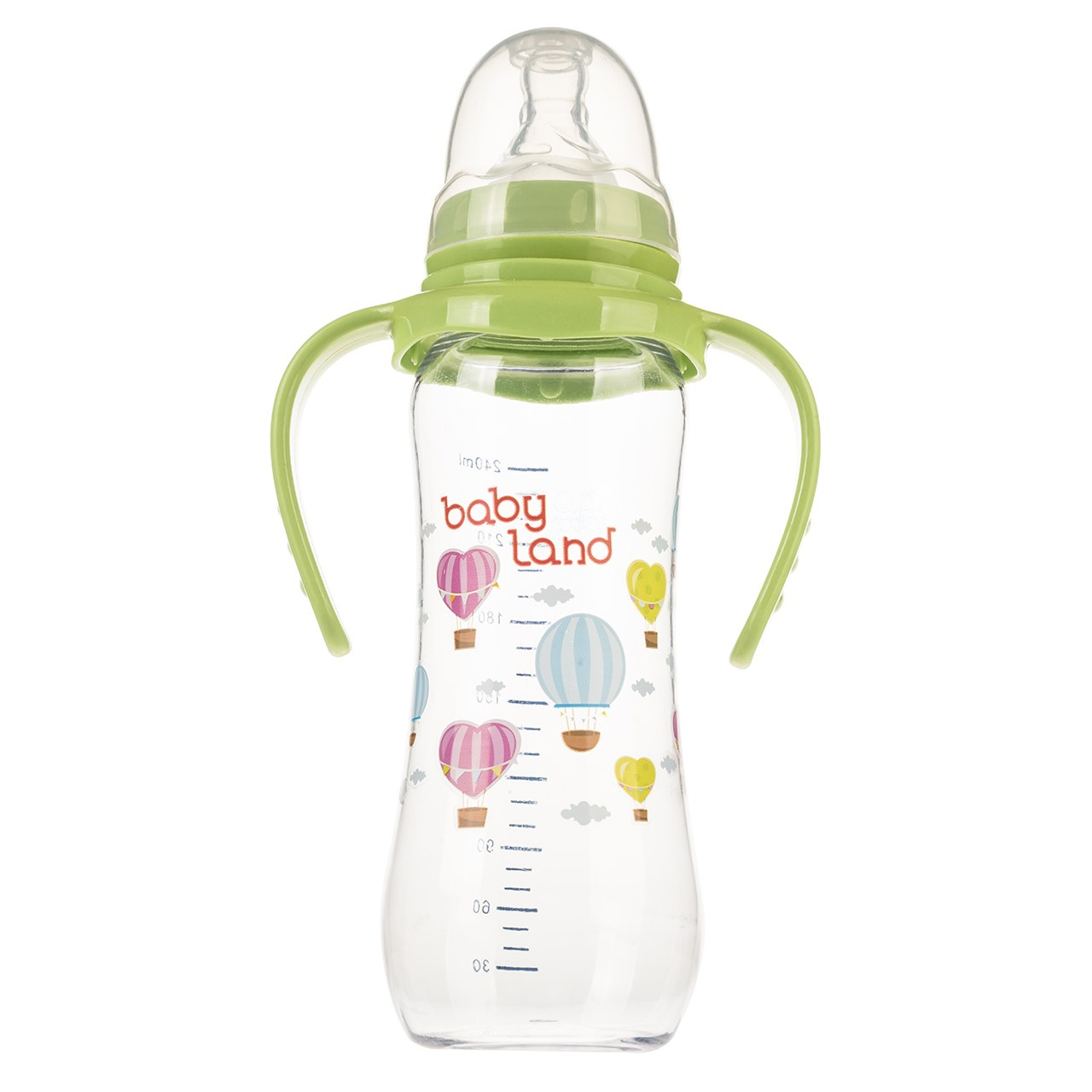 شیشه شیر بیبی لند مدل 248Balloon ظرفیت 240 میلی لیتر