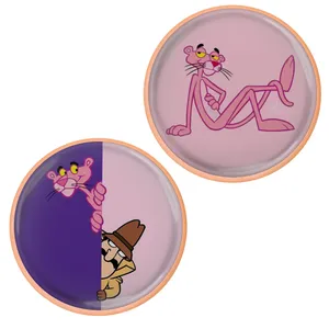 تراش مدل مخزن دار طرح انیمیشن پلنگ صورتی کد S12945-952 بسته دو عددی