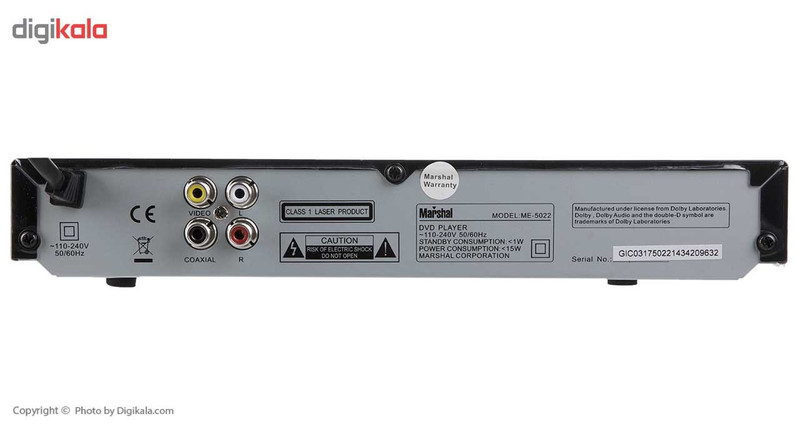 پخش کننده DVD مارشال مدل ME-5022 پخش کننده DVD مارشال مدل ME-5022