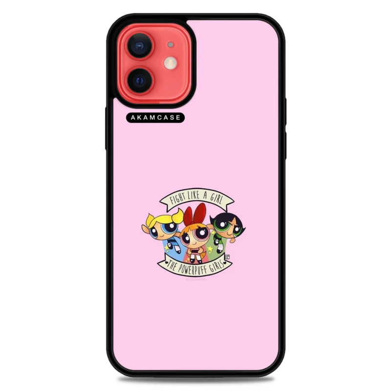 کاور آکام مدل AMCWA12-POWERPUFF GIRLS16 مناسب برای گوشی موبایل اپل iPhone 12