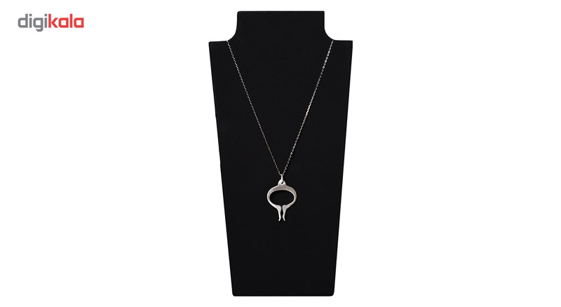 گردنبند نقره فر گالری مدل آناتومی کد AY00035N