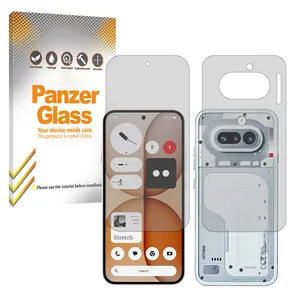 Panzer Glass Hydrogel model Matte Screen Protector for Nothing Phone 4a mobile phone along with the back protector