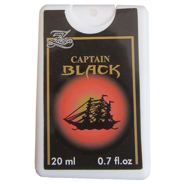 عطر جیبی مردانه زوا مدل کاپیتان بلک حجم 20 میلی لیتر