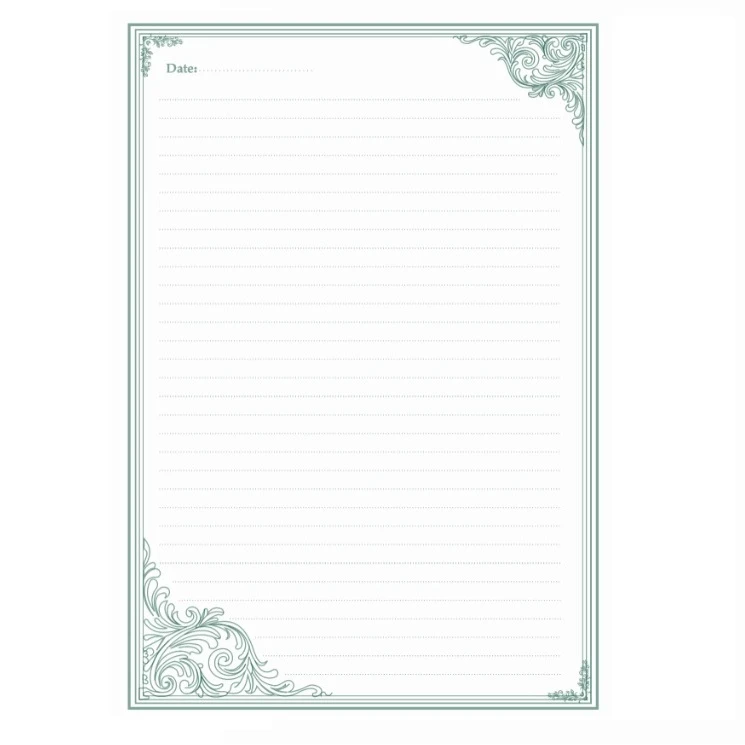 کاغذ چاپی A4 مدل خط دار طرح موج بسته 500 عددی