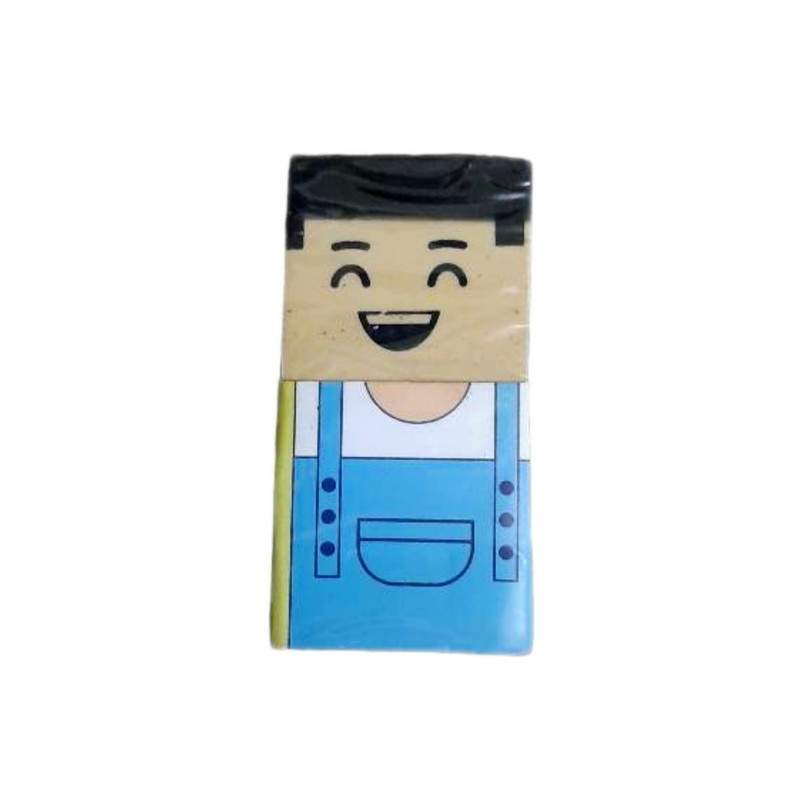 پاک کن مدل مرد کچل مجموعه 4 عددی