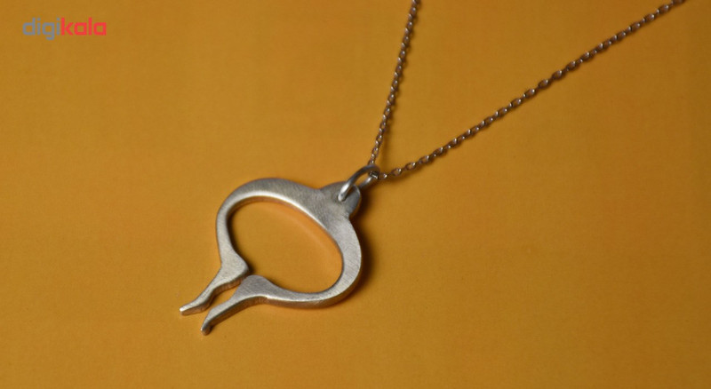گردنبند نقره فر گالری مدل آناتومی کد AY00035N