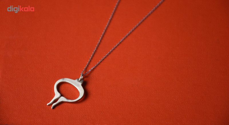 گردنبند نقره فر گالری مدل آناتومی کد AY00035N