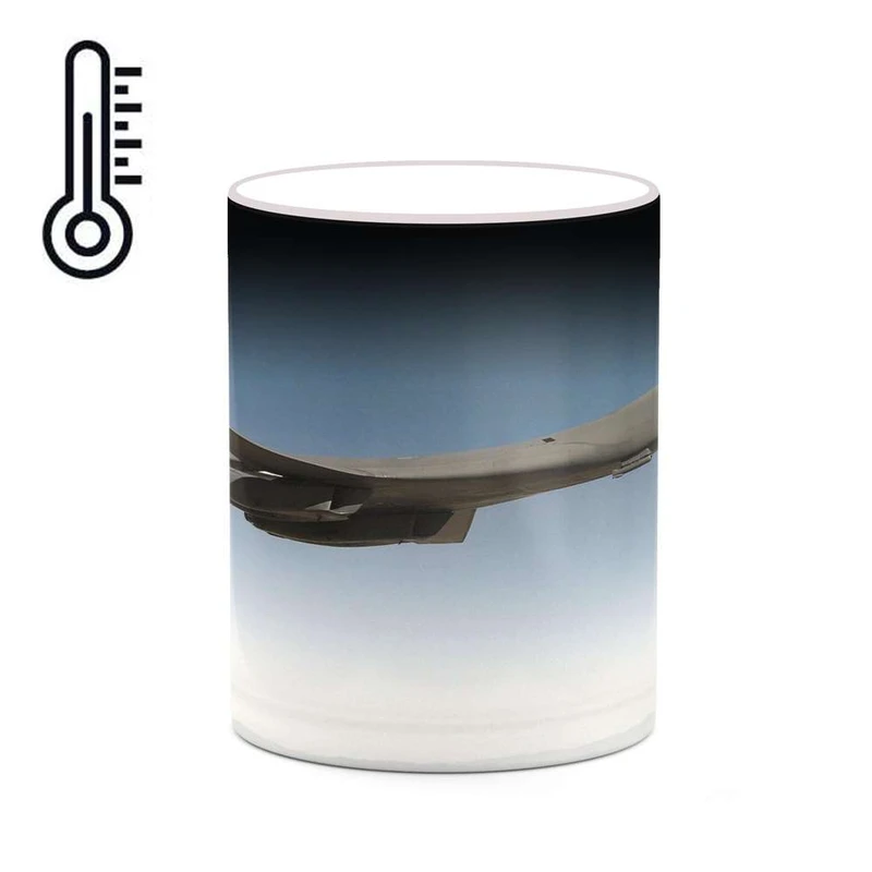 ماگ حرارتی کاکتی مدل هواپیمای جنگنده کد mgh20368