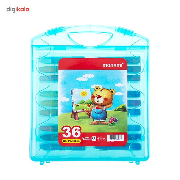 پاستل روغنی مونامی 36 رنگ