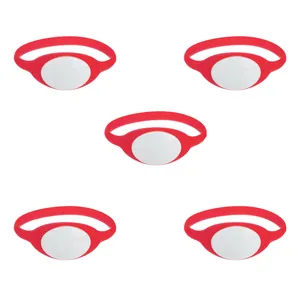 تگ RFID دستبندی مدل 125khz-rd  بسته 5 عددی