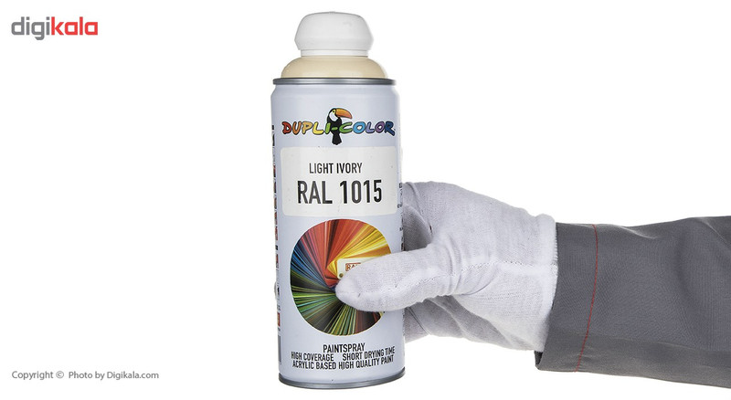 اسپری رنگ استخونی دوپلی کالر مدل RAL 1015 حجم 400 میلی لیتر