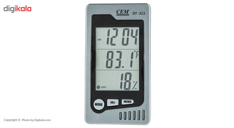 دماسنج و رطوبت سنج سی ای ام مدل DT-322