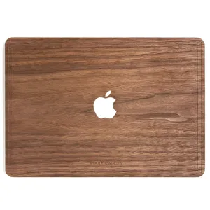 کاور چوبی وودسسوریز مدل Apple Logo مناسب برای مک بوک پرو رتینا 15 اینچی