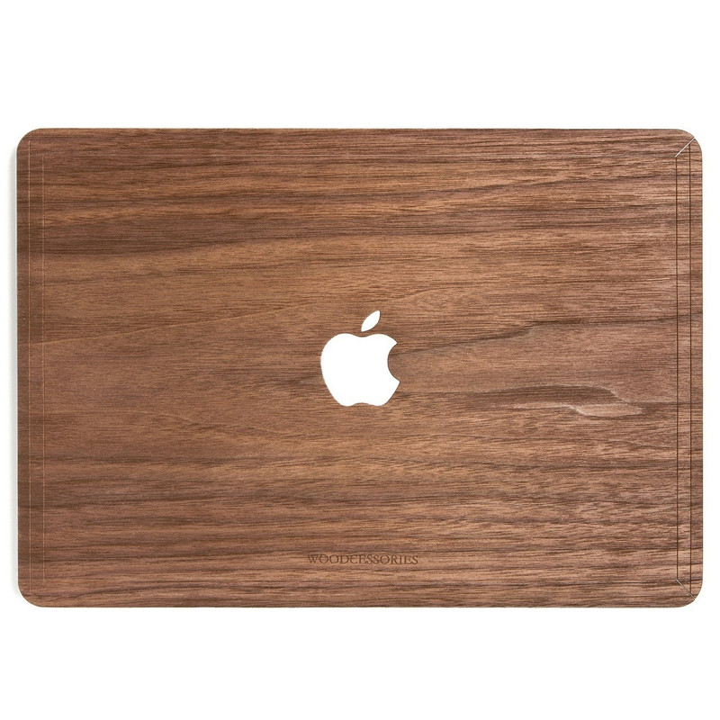 کاور چوبی وودسسوریز مدل Apple Logo مناسب برای مک بوک پرو رتینا 15 اینچی