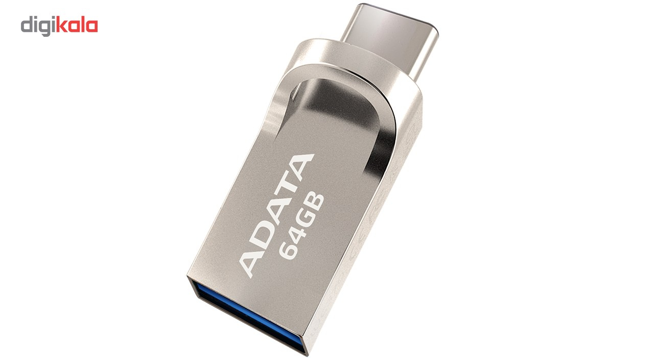 فلش مموری OTG ای دیتا مدل UC370 ظرفیت 64 گیگابایت