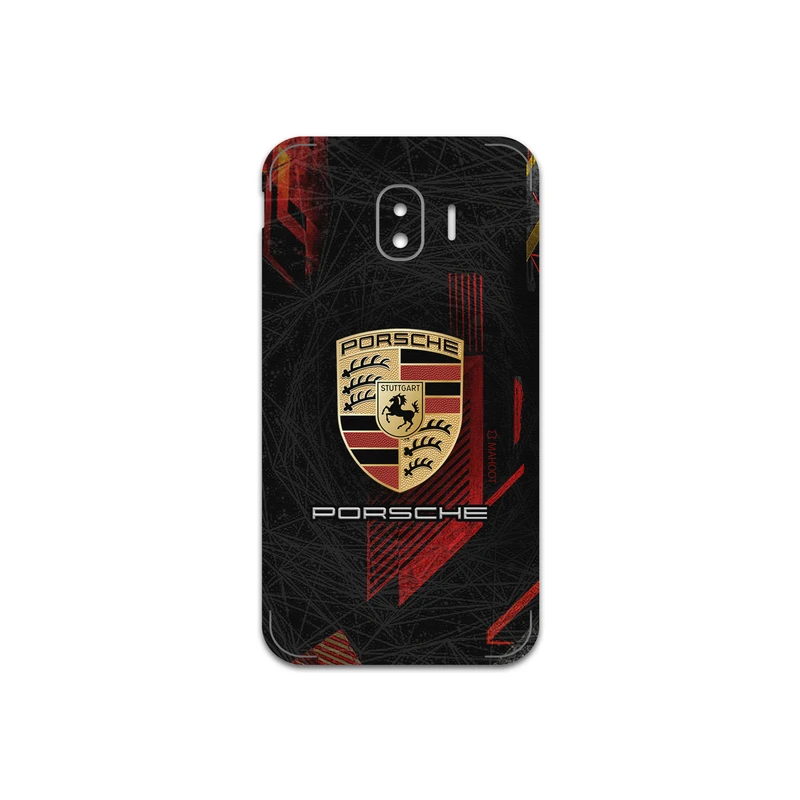 برچسب پوششی ماهوت مدل Porsche مناسب برای گوشی موبایل سامسونگ Galaxy J2 Pro 2018