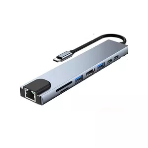 هاب 8 پورت USB-C مدل BYL-2017L