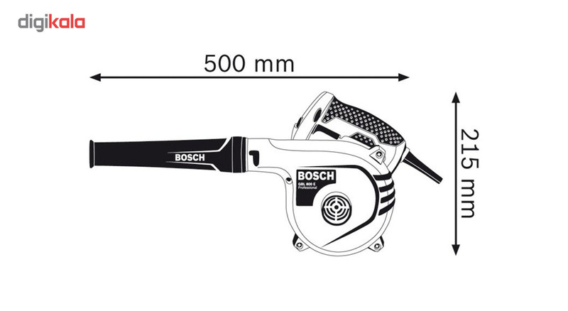 دستگاه دمنده و مکنده بوش مدل GBL 800E