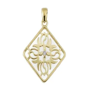 گردنبند طلا 18 عیار زنانه قیراط کد GH834