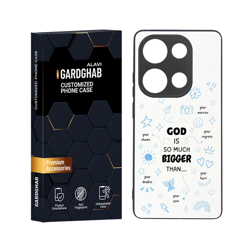 کاور گارد قاب علوی مدل دور ژله ای مناسب برای گوشی موبایل شیائومی Redmi Note 13 Pro 4G