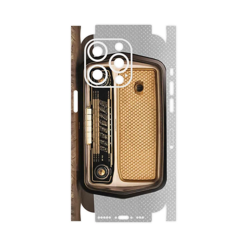 برچسب پوششی ماهوت مدل Radio Nostalgia-FullSkin مناسب برای گوشی موبایل اپل iPhone 14 Pro