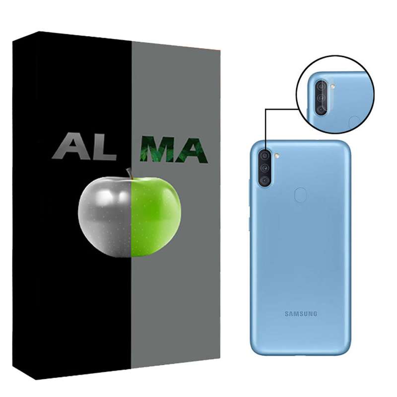 محافظ لنز دوربین آلما مدل LN-SD مناسب برای گوشی موبایل سامسونگ Galaxy A11