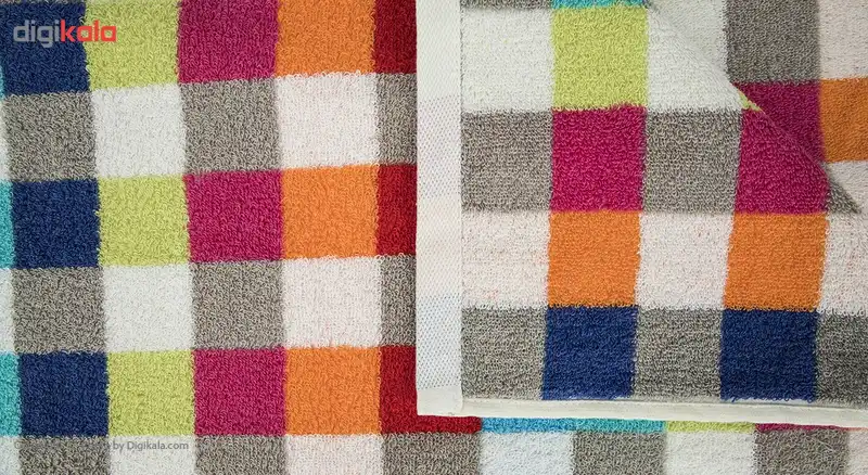 حوله حمام برق لامع مدل Mikhak سایز 100 × 160 سانتی متر