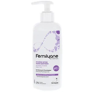 ژل بهداشتی روزانه بانوان بایورگا سری Femilyane مدل Physio pH5.5 حجم 200 میلی لیتر