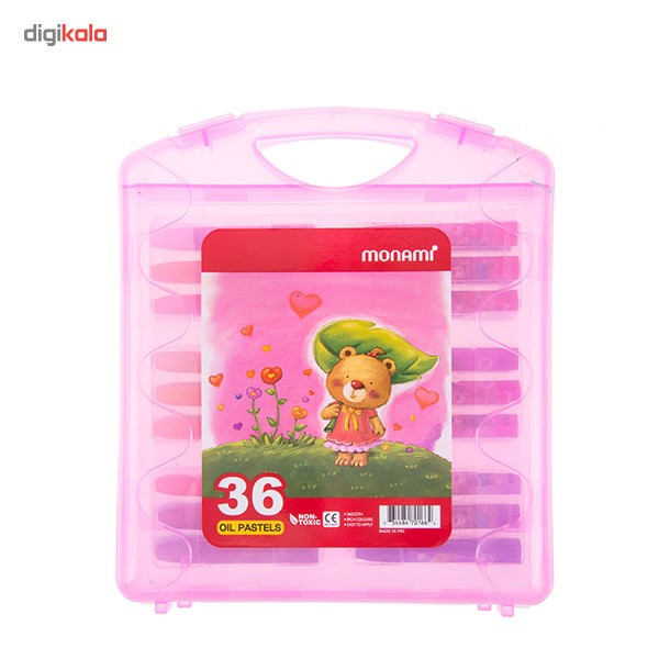 پاستل روغنی مونامی 36 رنگ