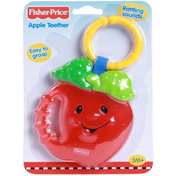 دندان گیر فیشر پرایس مدل Apple Teether M4385