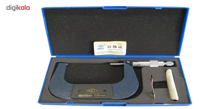 میکرومتر خارج سنج لینکز کد 04-702 گستره 100-75 میلی متر