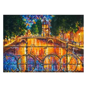 Wensoni Afremov Paintings Chassis 40 x 30