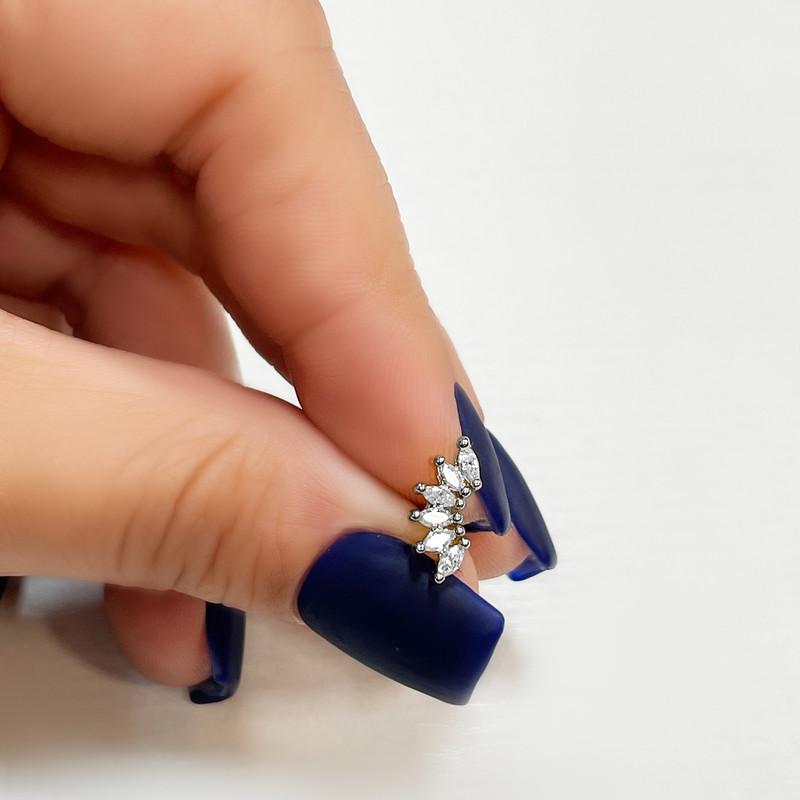 پیرسینگ گوش زنانه اقلیمه مدل HS268