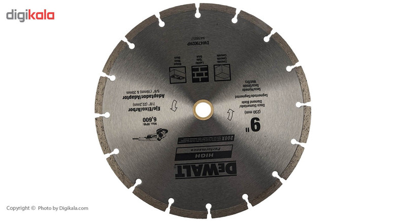 صفحه الماسه دیوالت مدل DW47902HP صفحه الماسه دیوالت مدل DW47902HP
